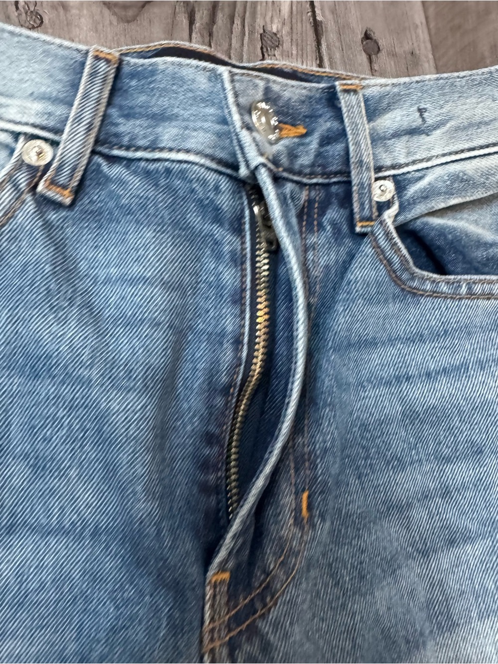 Veronica Beard Dylan High Rise Patchwork Straight-Leg Ankle Jeans $398 Size 26 - Picture 12 of 12